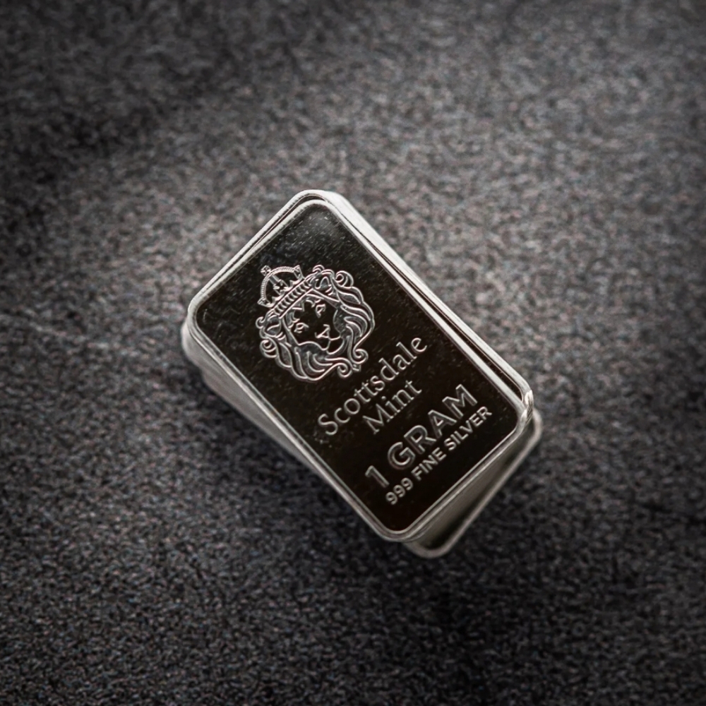 1g Scottsdale Silver Bar [.999 Fine Silver]